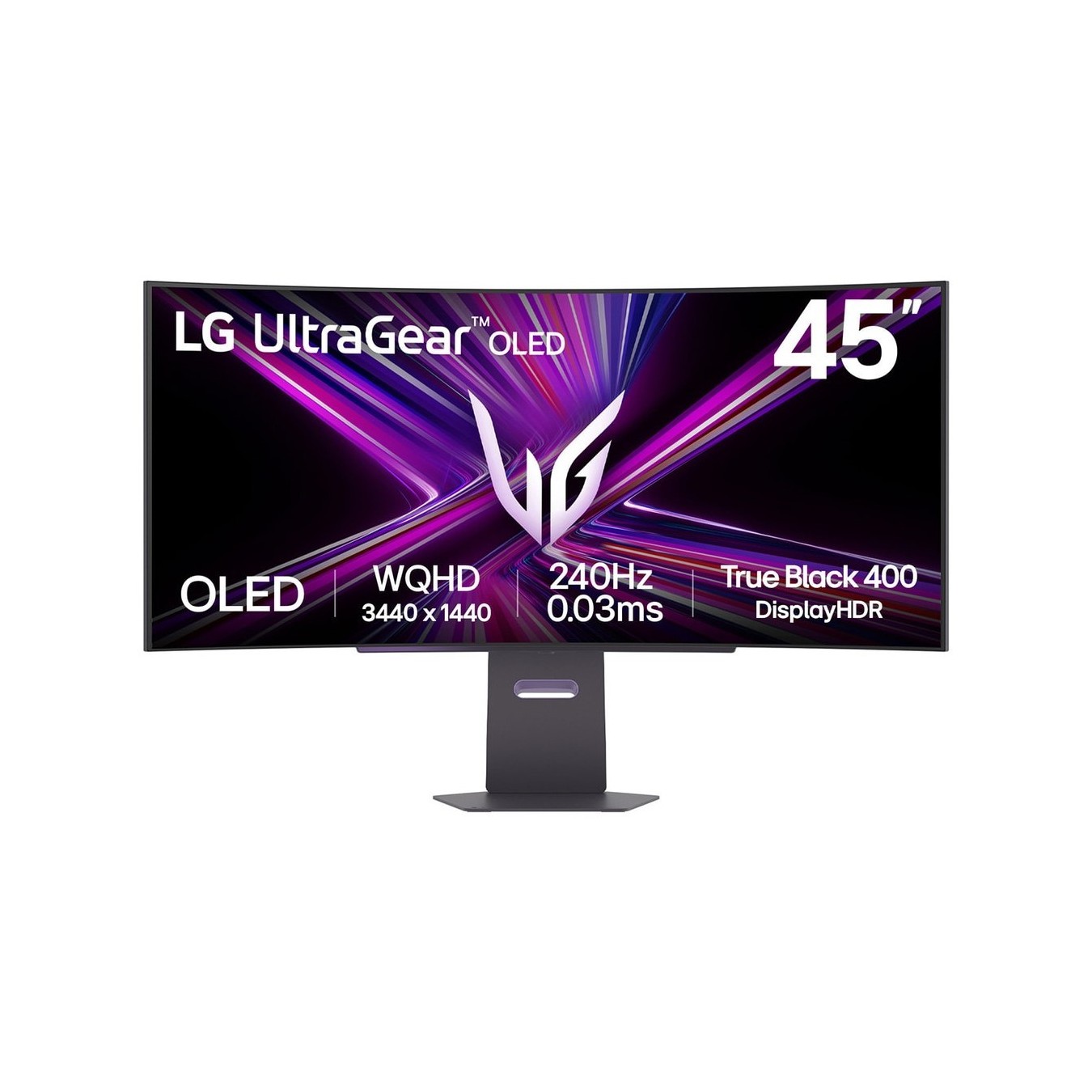 124.5cm 49' (5120×1440) LG 49U950A-W 32:9 Nano IPS 5 ms 144Hz HDMI ×2 DisplayPort 1 USB-C 2×10W Speakers VESA Black