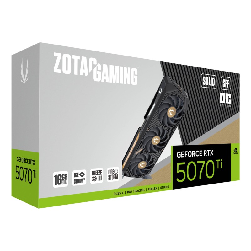 Buy ZOTAC GAMING GeForce RTX 5070 Ti SOLID SFF OC - 16GB GDDR7, 2482MHz Boost, C... in Cyprus, Nicosia, Limassol, Larnaka, Pafos