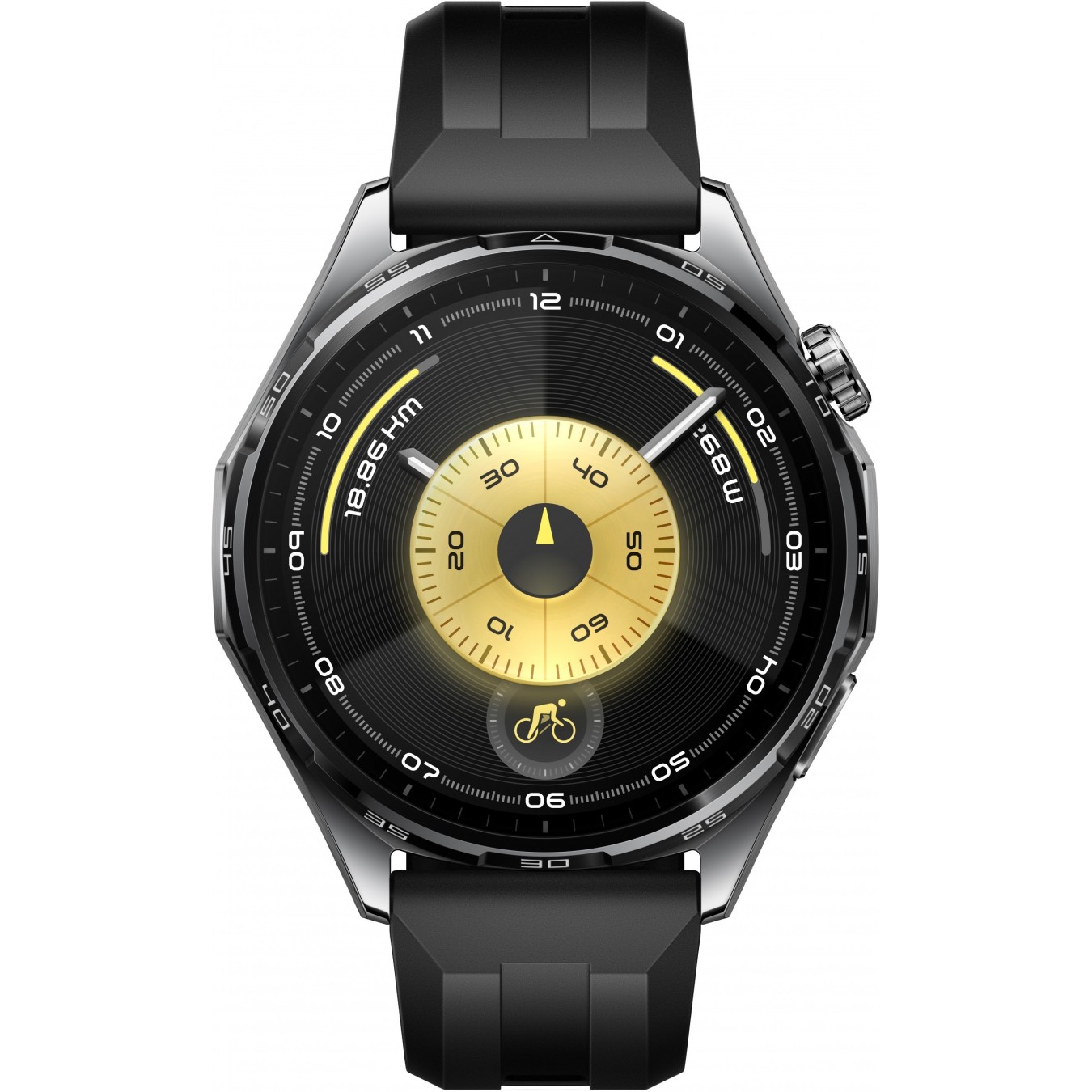 Huawei WATCH GT6 - Atum-B19F - 46mm Black Fluoroelastomer Strap — Buy in Cyprus with Fast Delivery