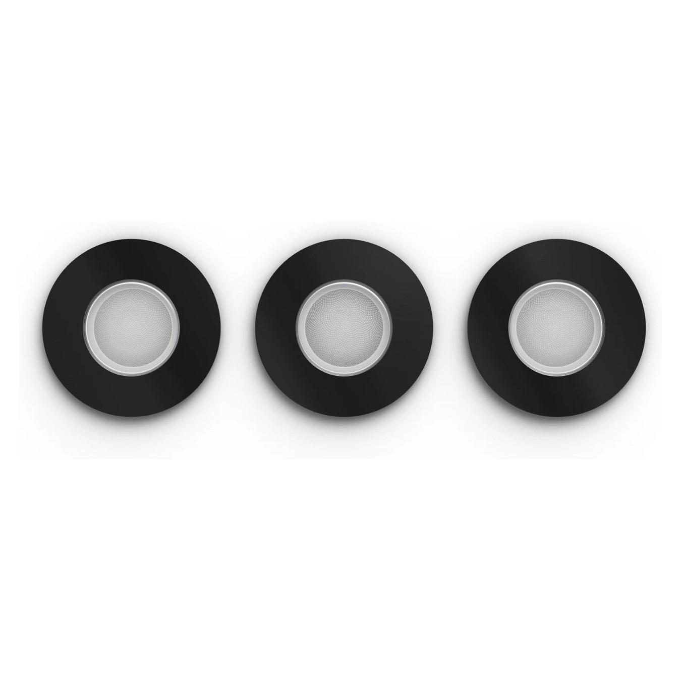 Philips Hue White & Color Ambiance Xamento Recessed Spotlight Black 3x4.2W — Buy in Cyprus with Fast Delivery