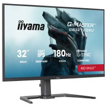 iiyama G-MASTER - GB3272QSU-B1 - 80 cm (31.5"), 2560x1440, 16:9 IPS, 0.5 ms, 180 Hz, HDMI ×2, DisplayPort, USB-Hub, VESA