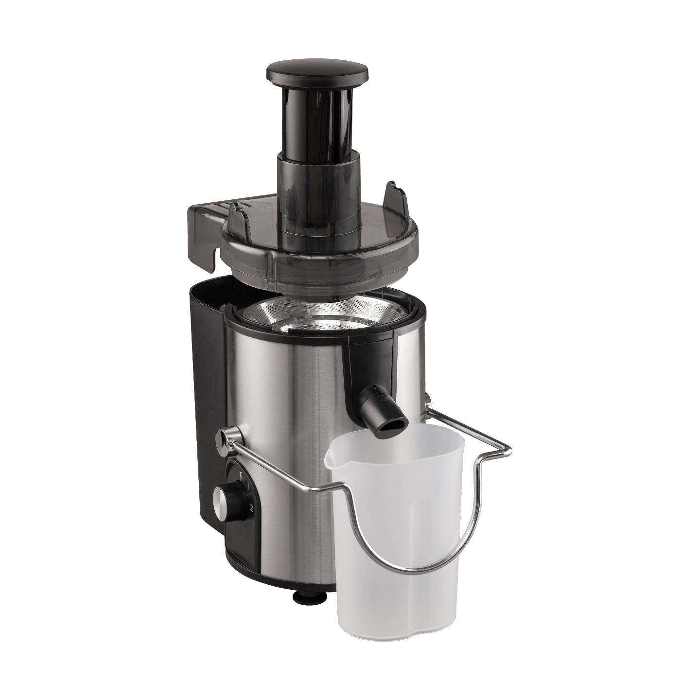 Gorenje Kitchen Juicer - JC400BE - 400W 1.2L Pulp Container XL Tube Inox Black — Buy in Cyprus with Fast Delivery