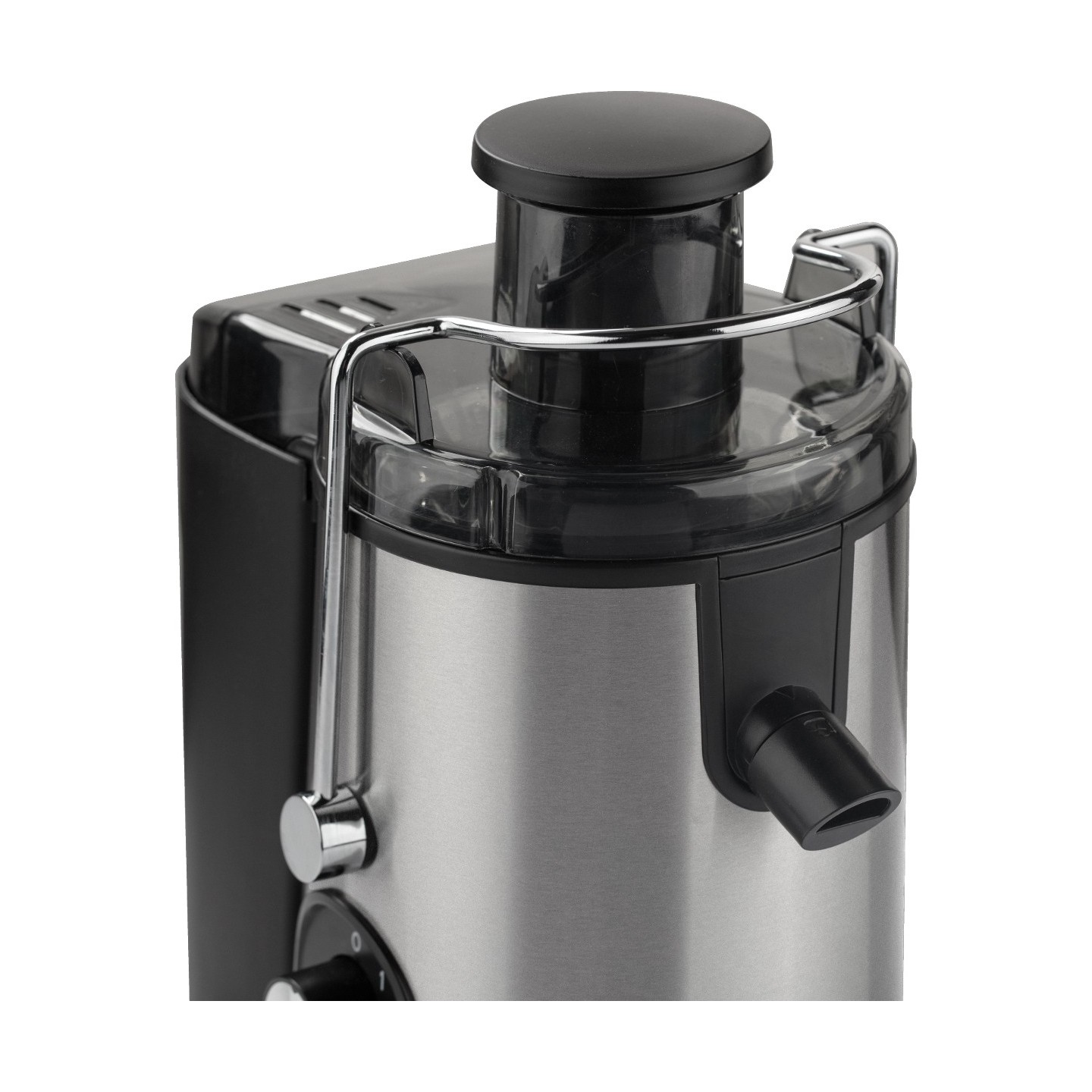 Gorenje Kitchen Juicer - JC400BE - 400W 1.2L Pulp Container XL Tube Inox Black — Buy in Cyprus with Fast Delivery
