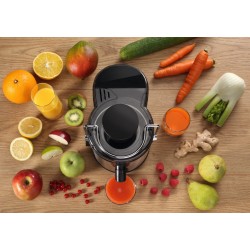 Buy Gorenje Kitchen Juicer - JC400BE - 400W 1.2L Pulp Container XL Tube Inox Black in Cyprus, Nicosia, Limassol, Larnaka, Pafos