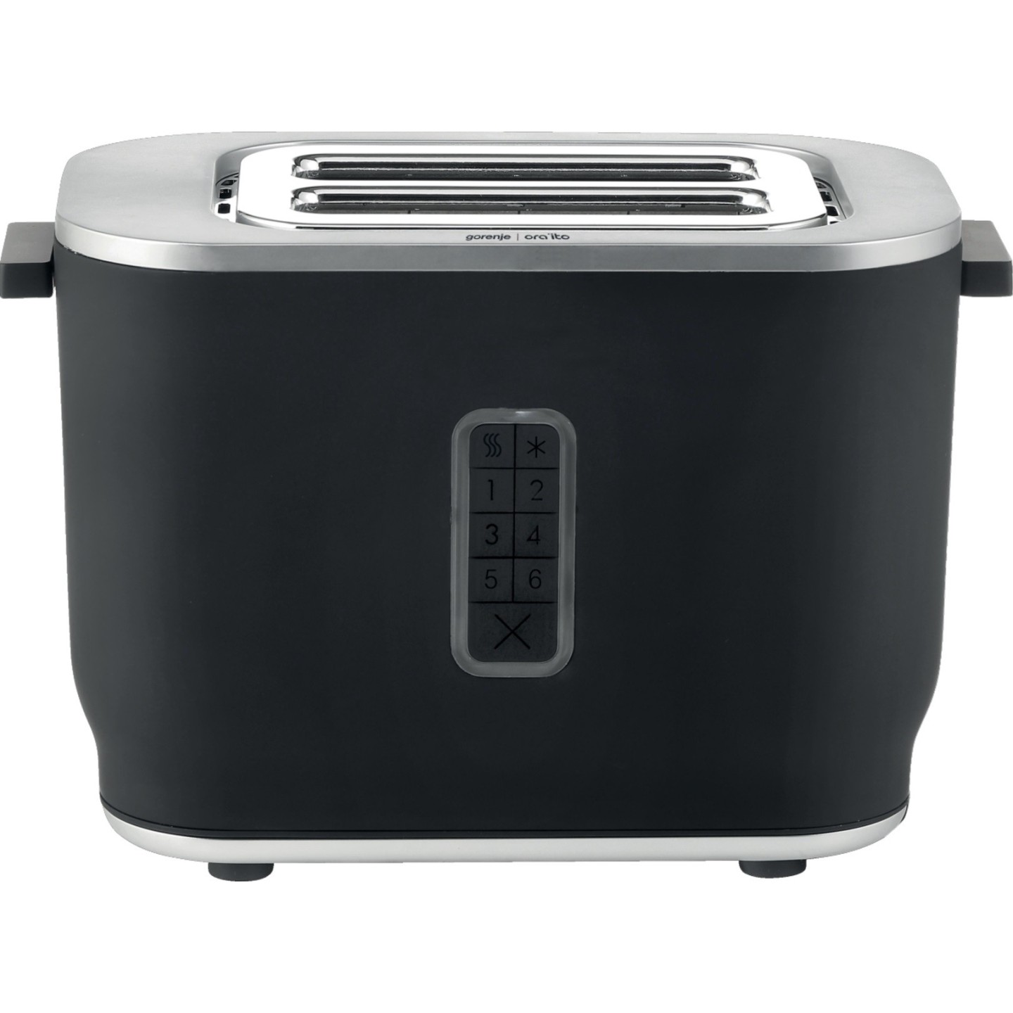 Gorenje Kitchen Toaster - T800ORAB - 800W, 2 Slots, 6 Heating Levels, Black — Buy in Cyprus with Fast Delivery