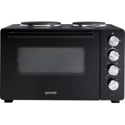 Buy Gorenje Kitchen Oven - OM30GBX - 1000W 30L with Hot Plates in Cyprus, Nicosia, Limassol, Larnaka, Pafos