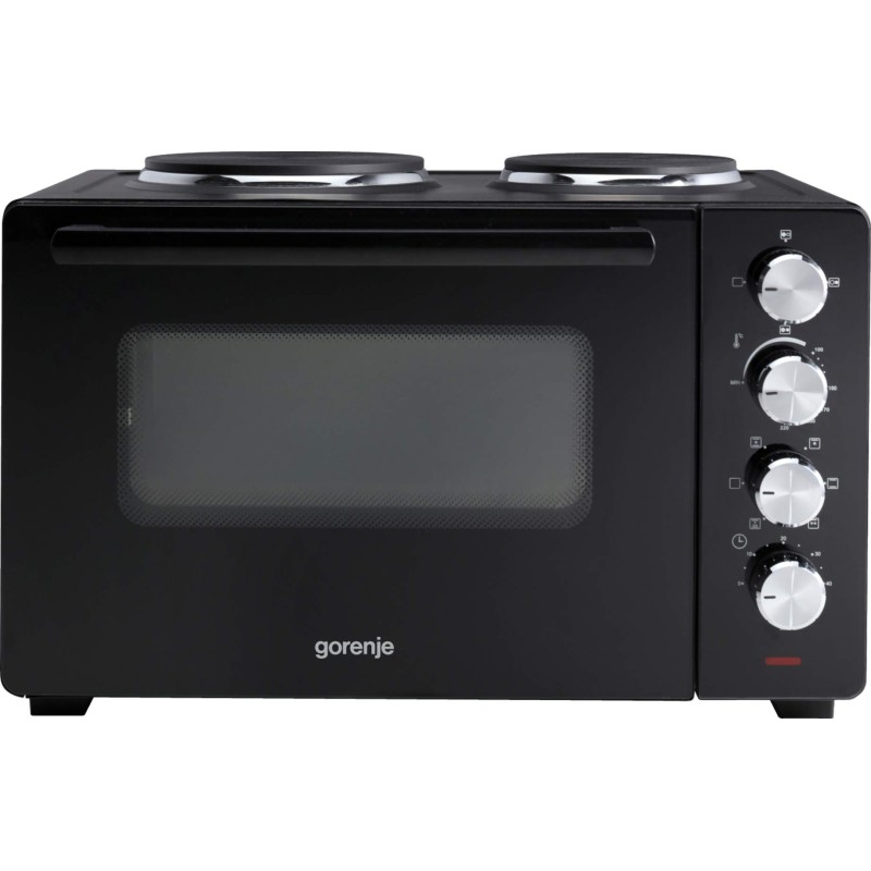 Buy Gorenje Kitchen Oven - OM30GBX - 1000W 30L with Hot Plates in Cyprus, Nicosia, Limassol, Larnaka, Pafos