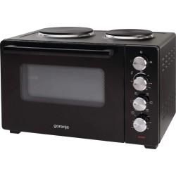 Buy Gorenje Kitchen Oven - OM30GBX - 1000W 30L with Hot Plates in Cyprus, Nicosia, Limassol, Larnaka, Pafos