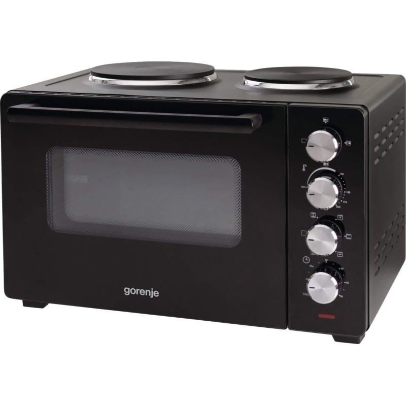 Buy Gorenje Kitchen Oven - OM30GBX - 1000W 30L with Hot Plates in Cyprus, Nicosia, Limassol, Larnaka, Pafos