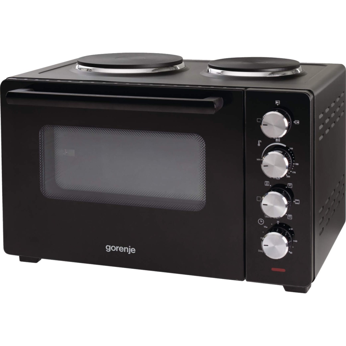 Gorenje Kitchen Oven - OM30GBX - 1000W 30L with Hot Plates — Buy in Cyprus with Fast Delivery