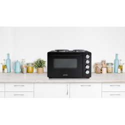 Buy Gorenje Kitchen Oven - OM30GBX - 1000W 30L with Hot Plates in Cyprus, Nicosia, Limassol, Larnaka, Pafos