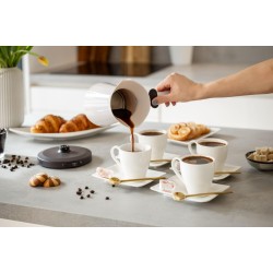 Buy Gorenje Kitchen Coffee Maker Cyprus 350ml Double Pouring - TCM350W - White in Cyprus, Nicosia, Limassol, Larnaka, Pafos