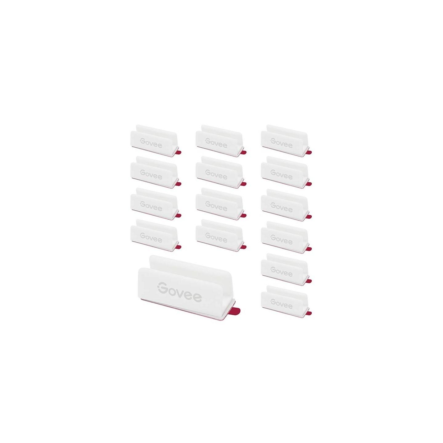 Govee Gaming Wall Neon Rope Light - H10D1 - White, 2 Bracket, 20pcs — Buy in Cyprus with Fast Delivery