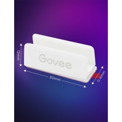 Buy Govee Gaming Wall Neon Rope Light - H10D1 - White, 2 Bracket, 20pcs in Cyprus, Nicosia, Limassol, Larnaka, Pafos