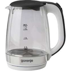 Buy Gorenje Kitchen Kettle - K17GXG - 2200W 1.7L Glass in Cyprus, Nicosia, Limassol, Larnaka, Pafos
