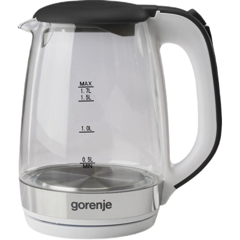 Buy Gorenje Kitchen Kettle - K17GXG - 2200W 1.7L Glass in Cyprus, Nicosia, Limassol, Larnaka, Pafos