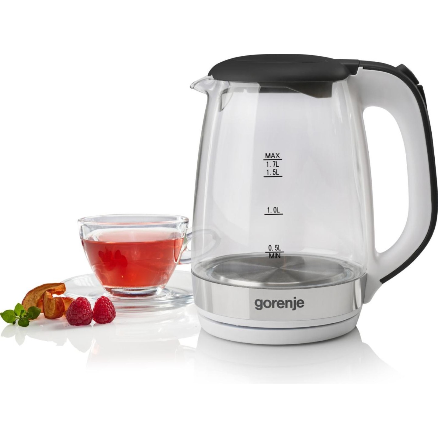 Gorenje Kitchen Kettle - K17GXG - 2200W 1.7L Glass — Buy in Cyprus with Fast Delivery