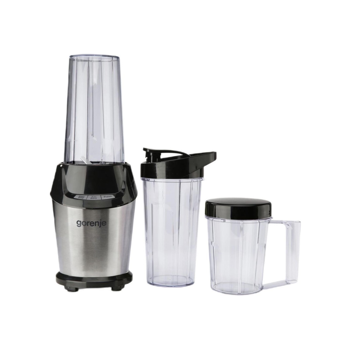 Gorenje Kitchen Blender - BN1000BK - 1000W 0.75L Tritan Jug 20000 RPM 2 Speed Black Silver — Buy in Cyprus with Fast Delivery