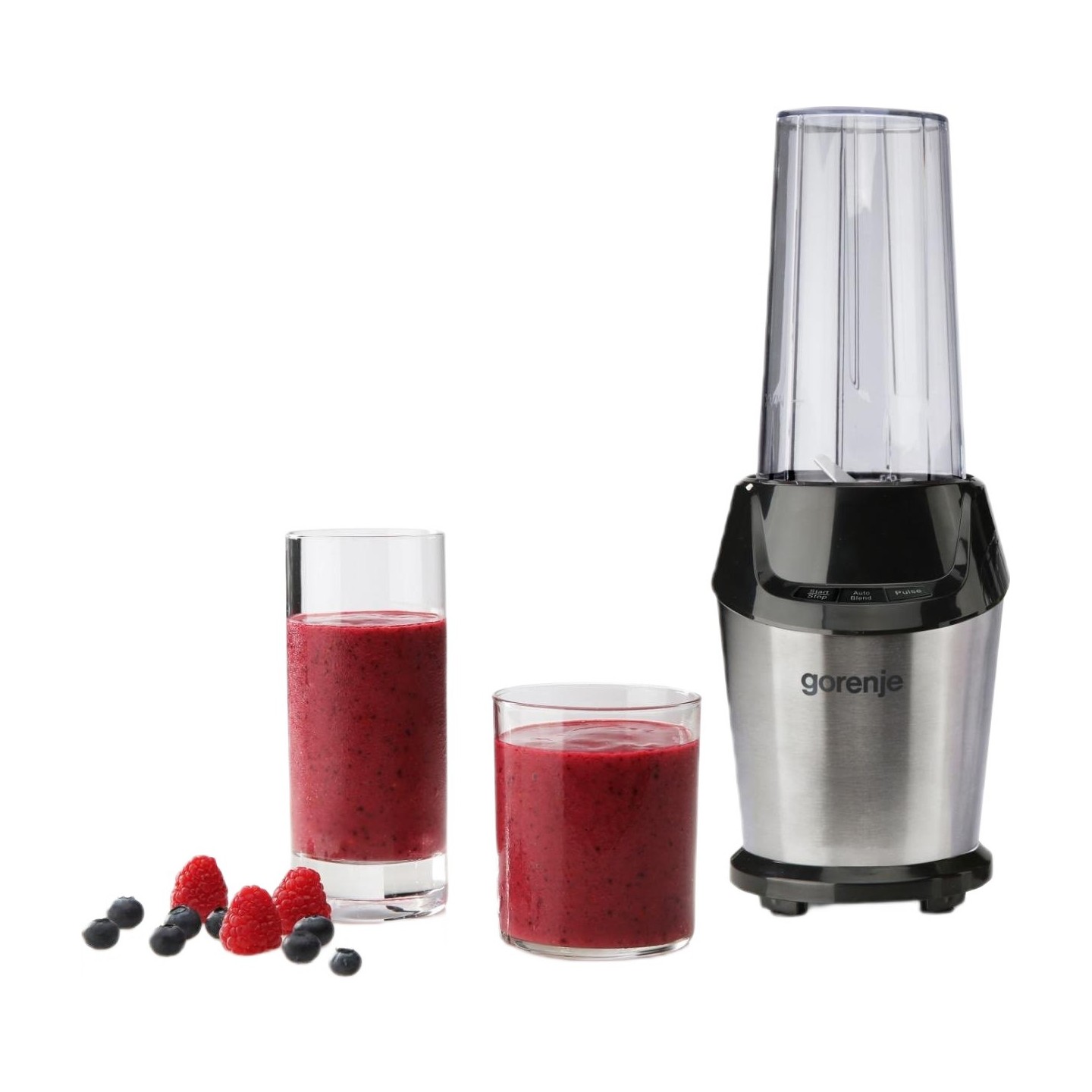 Gorenje Kitchen Blender - BN1000BK - 1000W 0.75L Tritan Jug 20000 RPM 2 Speed Black Silver — Buy in Cyprus with Fast Delivery