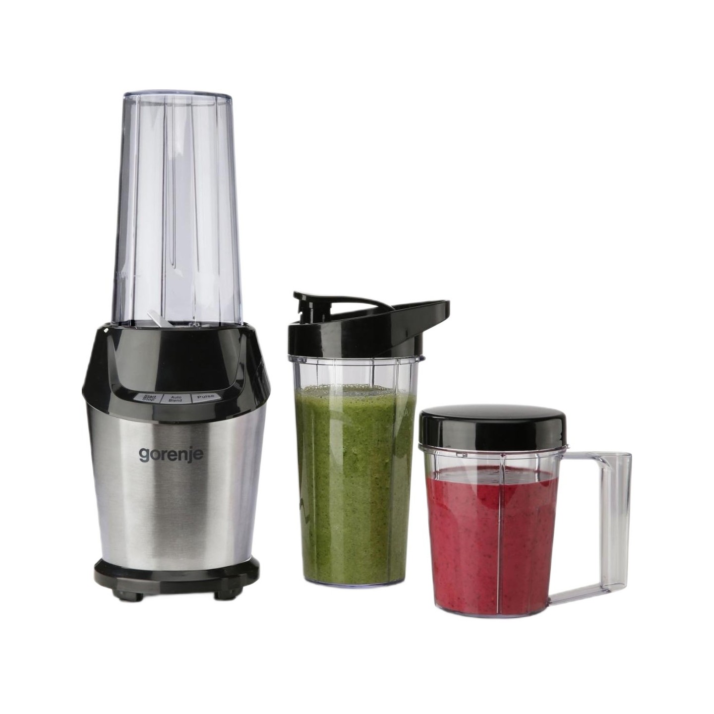 Gorenje Kitchen Blender - BN1000BK - 1000W 0.75L Tritan Jug 20000 RPM 2 Speed Black Silver — Buy in Cyprus with Fast Delivery