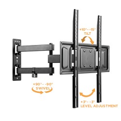 Buy Brateck TV Mount - LPA63-443 - 40x40 Turn 2-Arm 43cm in Cyprus, Nicosia, Limassol, Larnaka, Pafos