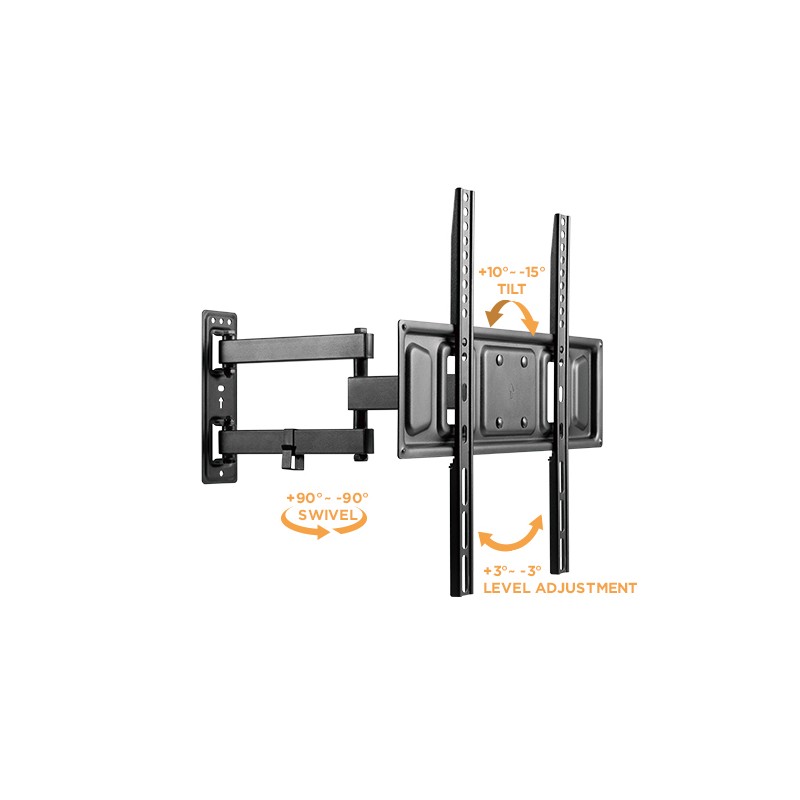 Buy Brateck TV Mount - LPA63-443 - 40x40 Turn 2-Arm 43cm in Cyprus, Nicosia, Limassol, Larnaka, Pafos