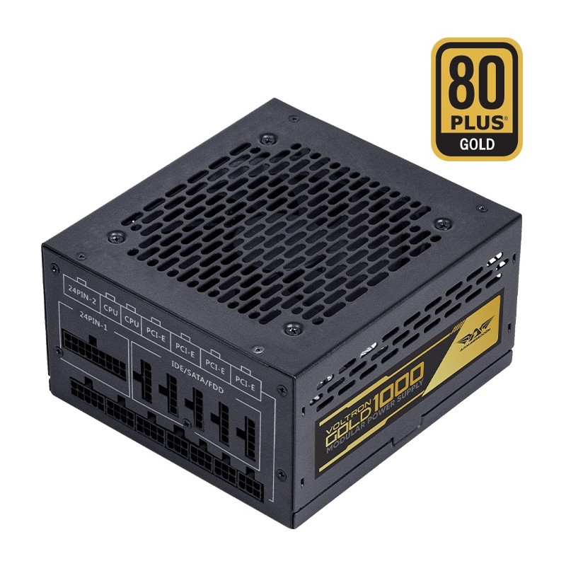 Buy Armaggeddon Certified 1000W Modular Gaming Power Supply - VOLTRON GOLD 1000 ... in Cyprus, Nicosia, Limassol, Larnaka, Pafos