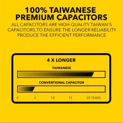 Buy Armaggeddon Certified 1000W Modular Gaming Power Supply - VOLTRON GOLD 1000 ... in Cyprus, Nicosia, Limassol, Larnaka, Pafos