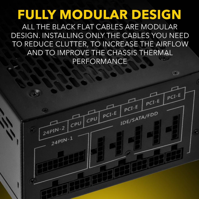 Buy Armaggeddon Certified 1000W Modular Gaming Power Supply - VOLTRON GOLD 1000 ... in Cyprus, Nicosia, Limassol, Larnaka, Pafos