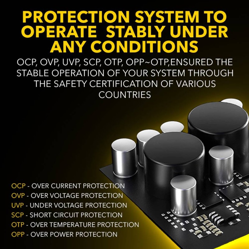 Buy Armaggeddon Certified 1000W Modular Gaming Power Supply - VOLTRON GOLD 1000 ... in Cyprus, Nicosia, Limassol, Larnaka, Pafos