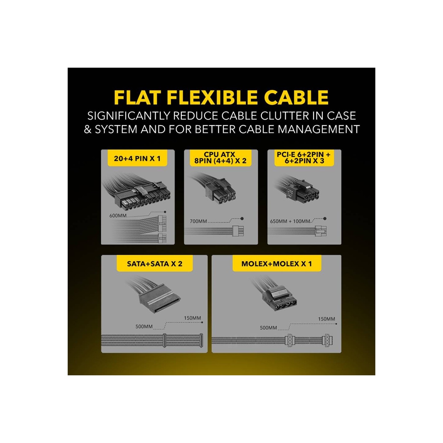 Armaggeddon Voltron Gold 1000 80+ Gold Fully Modular PSU (Boxed) — Buy in Cyprus with Fast Delivery