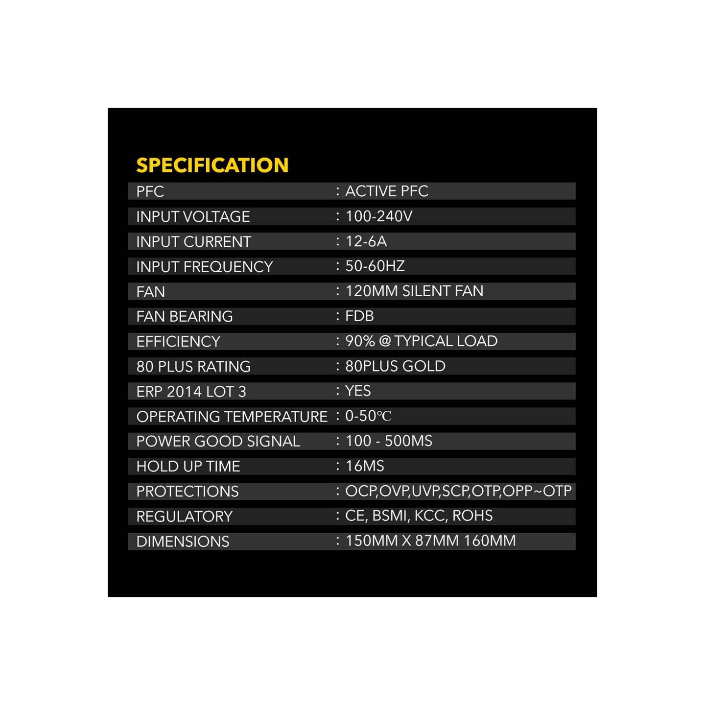 Armaggeddon Voltron Gold 1000 80+ Gold Fully Modular PSU (Boxed) — Buy in Cyprus with Fast Delivery