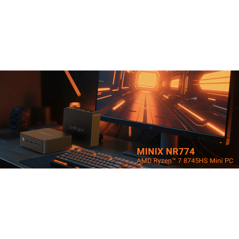 MINIX NGC NR774 Ryzen 7 8745HS 32GB DDR5 1TB SSD Mini PC (Boxed) — Buy in Cyprus with Fast Delivery