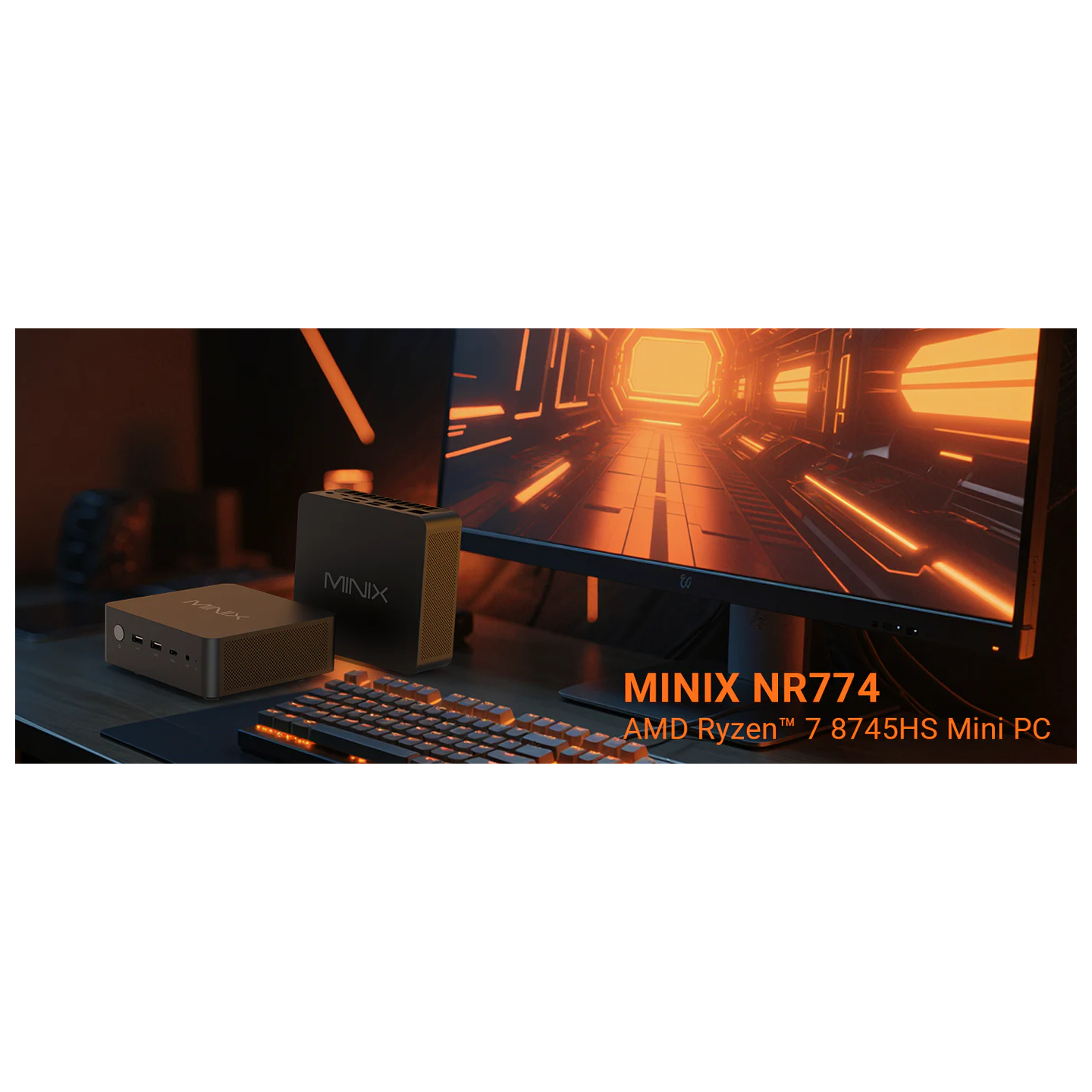 MINIX NGC NR774 Ryzen 7 8745HS 32GB DDR5 1TB SSD Mini PC (Boxed) — Buy in Cyprus with Fast Delivery