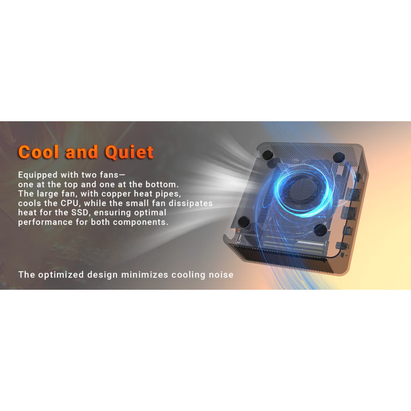 Buy MINIX Mini PC - NR774 - Ryzen7 8745H, 32GB DDR5, 1TB SSD, 2.5GbE, HDMI DP US... in Cyprus, Nicosia, Limassol, Larnaka, Pafos