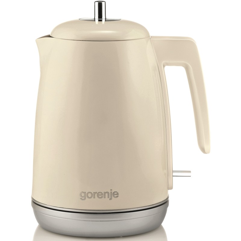 Buy Gorenje Kitchen Kettle - K15RL - 2200W 1.7L Retro Ivory in Cyprus, Nicosia, Limassol, Larnaka, Pafos