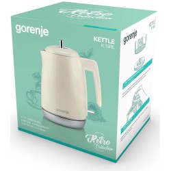 Buy Gorenje Kitchen Kettle - K15RL - 2200W 1.7L Retro Ivory in Cyprus, Nicosia, Limassol, Larnaka, Pafos