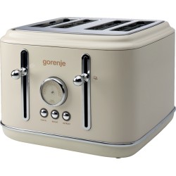 Buy Gorenje Kitchen Toaster - T2300CLIN - 2300W 4 Slots 6 Heating Levels Classic... in Cyprus, Nicosia, Limassol, Larnaka, Pafos