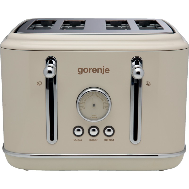 Buy Gorenje Kitchen Toaster - T2300CLIN - 2300W 4 Slots 6 Heating Levels Classic... in Cyprus, Nicosia, Limassol, Larnaka, Pafos