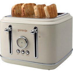 Buy Gorenje Kitchen Toaster - T2300CLIN - 2300W 4 Slots 6 Heating Levels Classic... in Cyprus, Nicosia, Limassol, Larnaka, Pafos