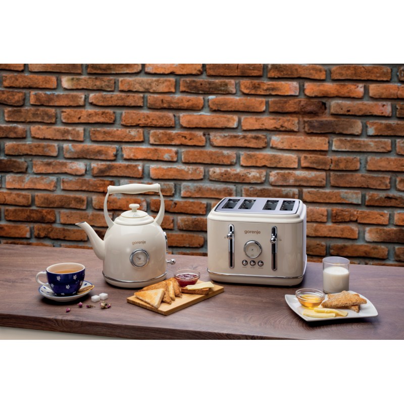 Buy Gorenje Kitchen Toaster - T2300CLIN - 2300W 4 Slots 6 Heating Levels Classic... in Cyprus, Nicosia, Limassol, Larnaka, Pafos