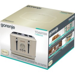 Buy Gorenje Kitchen Toaster - T2300CLIN - 2300W 4 Slots 6 Heating Levels Classic... in Cyprus, Nicosia, Limassol, Larnaka, Pafos
