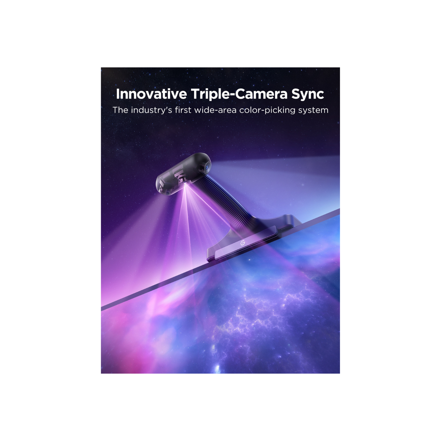 Govee TV Backlight - 3 Pro With 3 Cameras (55-65 inch) (UK) — Buy in Cyprus with Fast Delivery