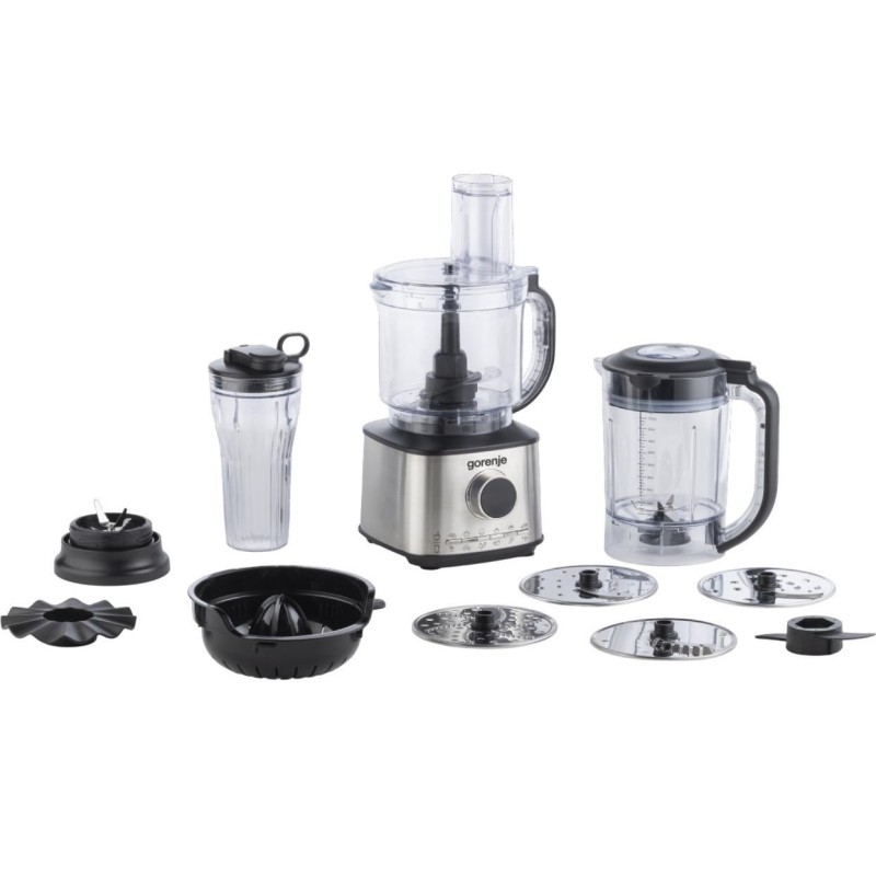 Buy Gorenje Kitchen Blender Food Processor 1500W with 8 attachments - SBR1500E -... in Cyprus, Nicosia, Limassol, Larnaka, Pafos