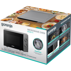Buy Gorenje Kitchen Microwave Oven - MO20E1T4 - 700W 20L 5 Programs Manual Knots... in Cyprus, Nicosia, Limassol, Larnaka, Pafos