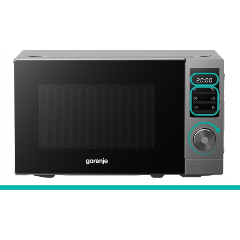 Buy Gorenje Kitchen Microwave Oven - MO20A3T4 - 700W 20L 8 Programs Digital Scre... in Cyprus, Nicosia, Limassol, Larnaka, Pafos