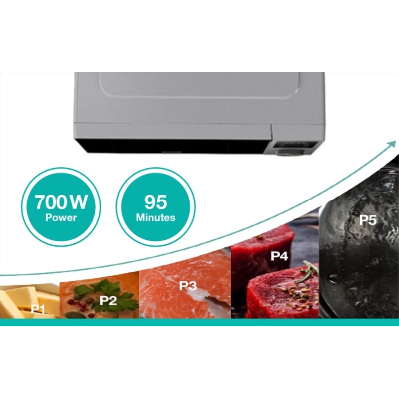 Buy Gorenje Kitchen Microwave Oven - MO20A3T4 - 700W 20L 8 Programs Digital Scre... in Cyprus, Nicosia, Limassol, Larnaka, Pafos