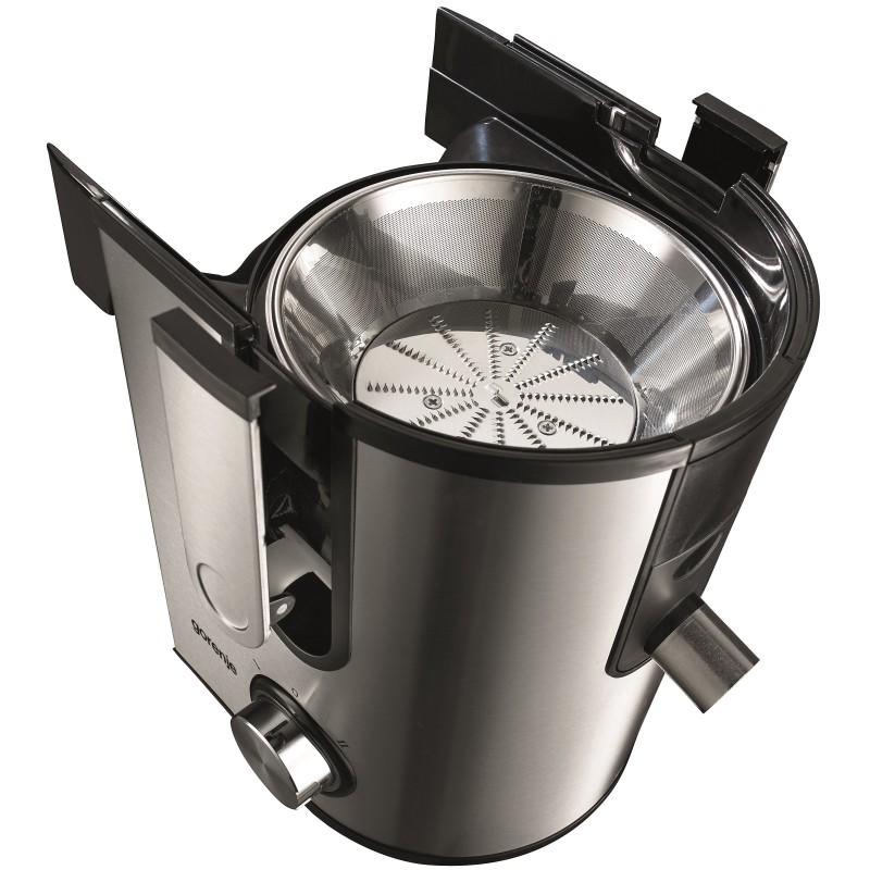 Buy Gorenje Kitchen Juicer - JC900E - 900W 1.5L Pulp Container XXL Tube Inox Black in Cyprus, Nicosia, Limassol, Larnaka, Pafos