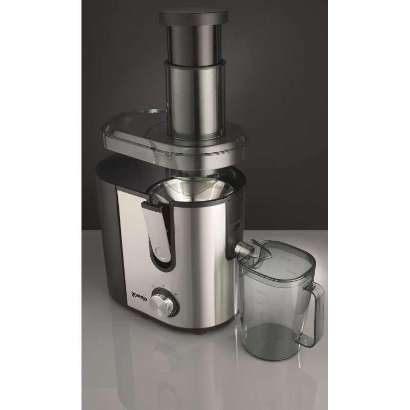 Buy Gorenje Kitchen Juicer - JC900E - 900W 1.5L Pulp Container XXL Tube Inox Black in Cyprus, Nicosia, Limassol, Larnaka, Pafos