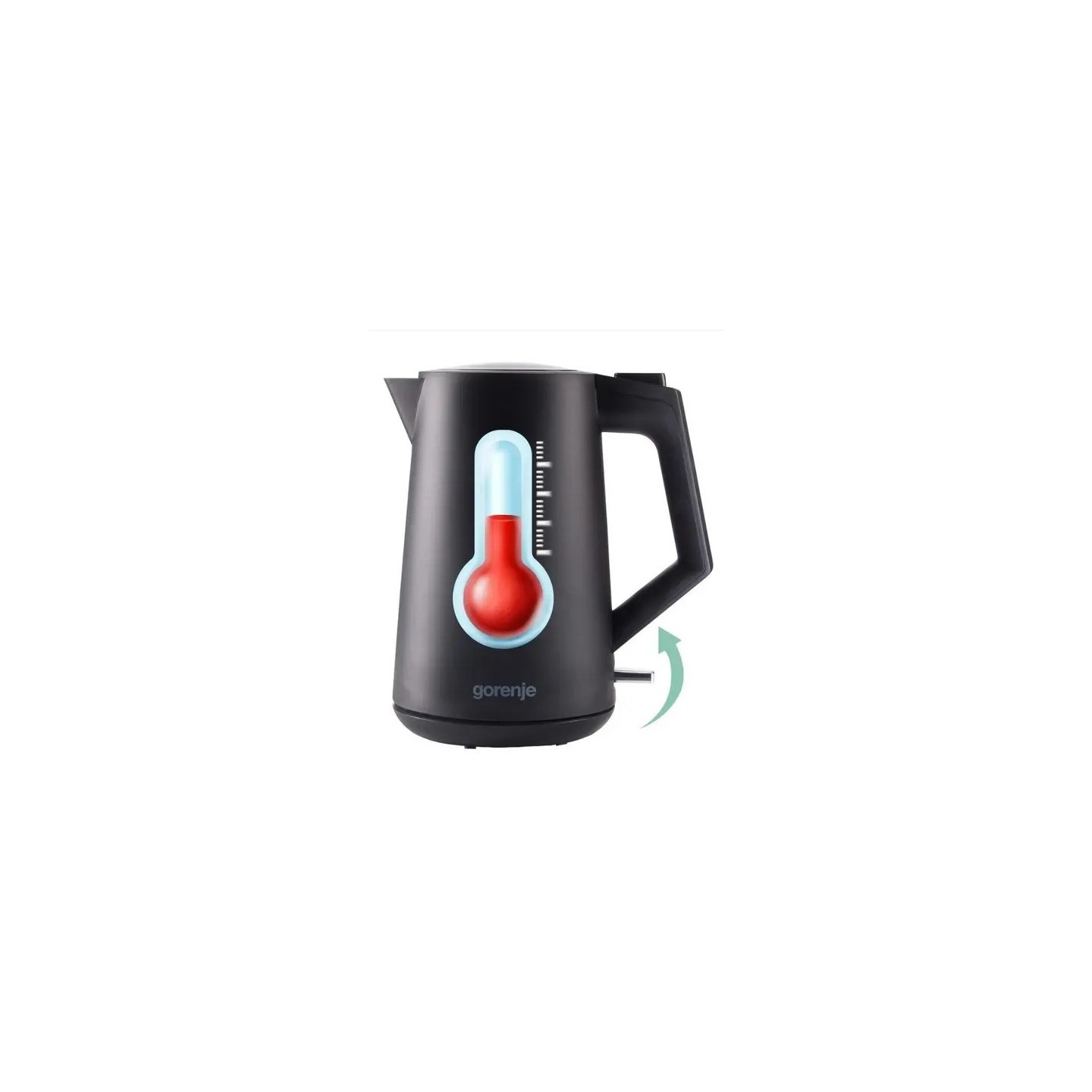 Gorenje Kitchen Kettle - K17OPB - 2200W 1.7L Black — Buy in Cyprus with Fast Delivery